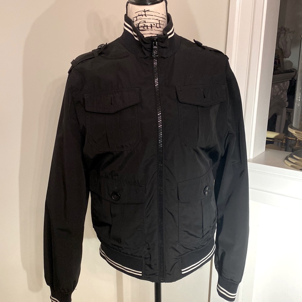 Small black men express jacket